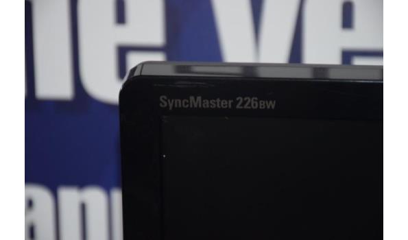 tft-scherm SAMSUNG, SyncMaster 226bw, zonder kabels, werking niet gekend